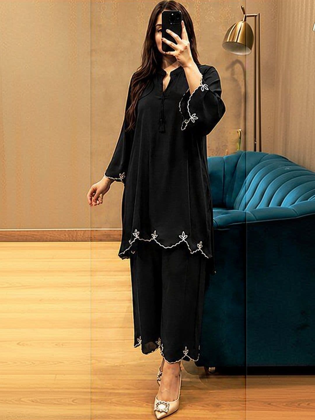 CHIRAAI Embroidered Top with Palazzos - view 1