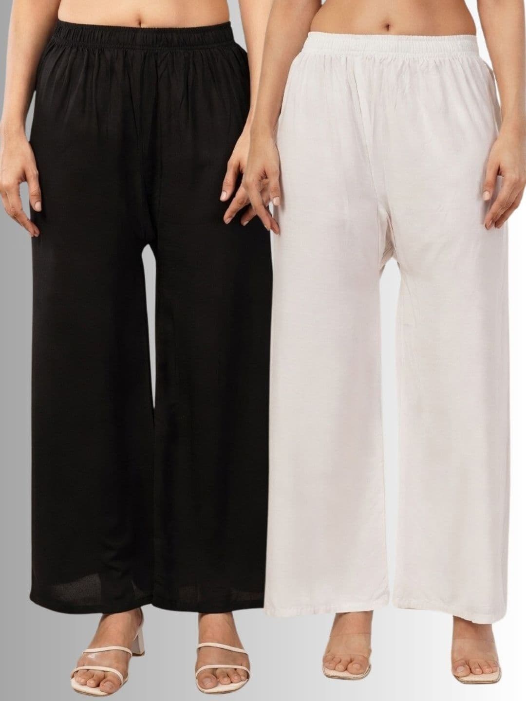 KALINI Women 2 Ethnic Palazzos - view 1