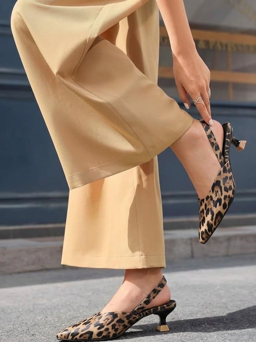 CORSICA Printed Party Kitten Pumps - view 1
