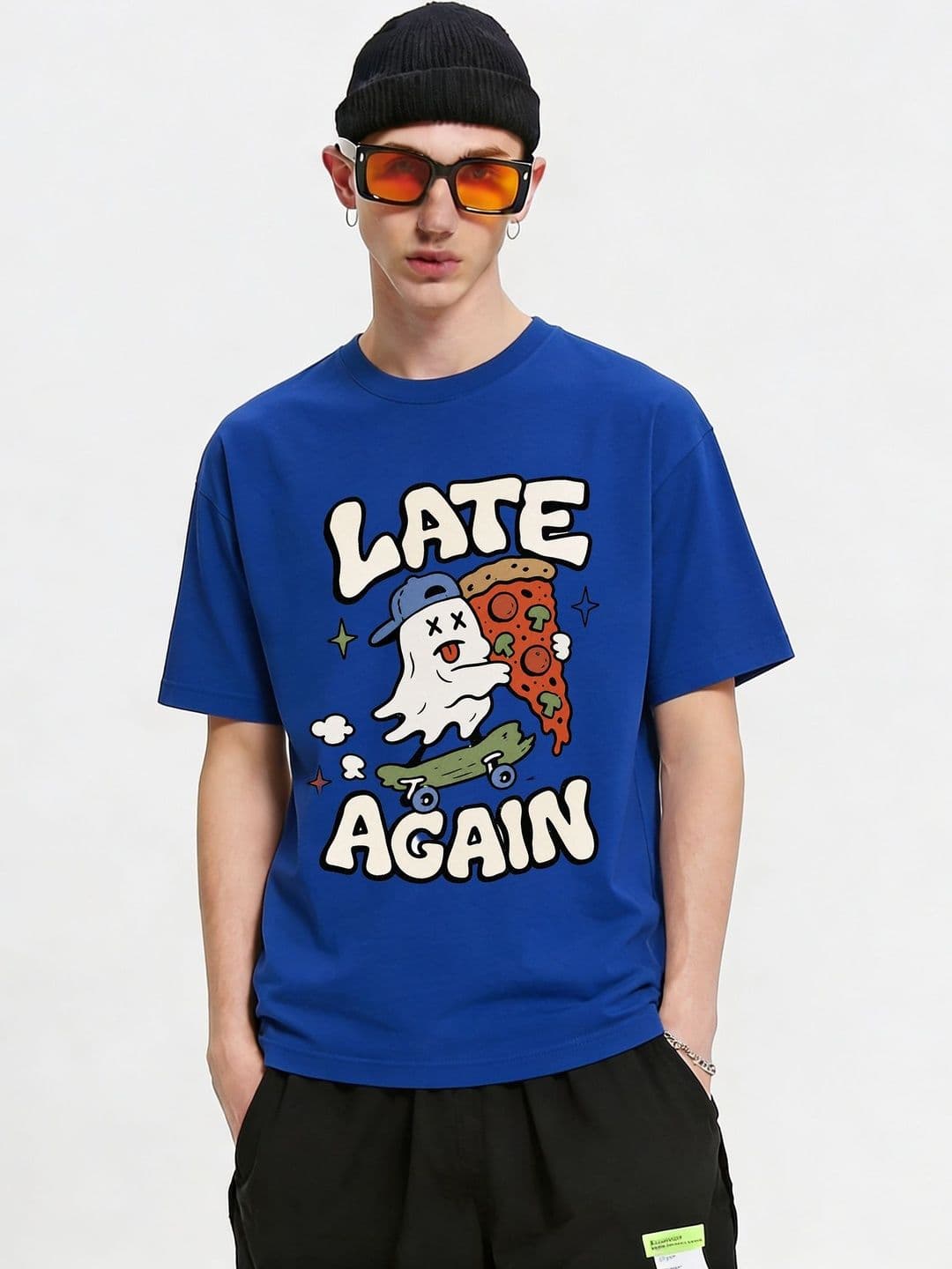 FARDA Unisex Printed Drop-Shoulder Sleeves T-shirt - view 1
