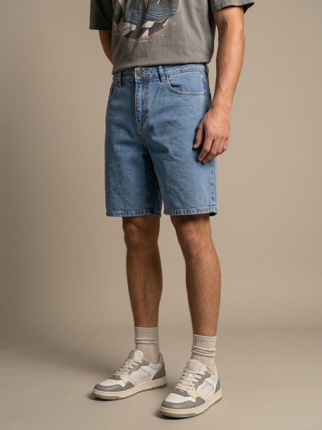 glitchez Men Denim Shorts - view 1
