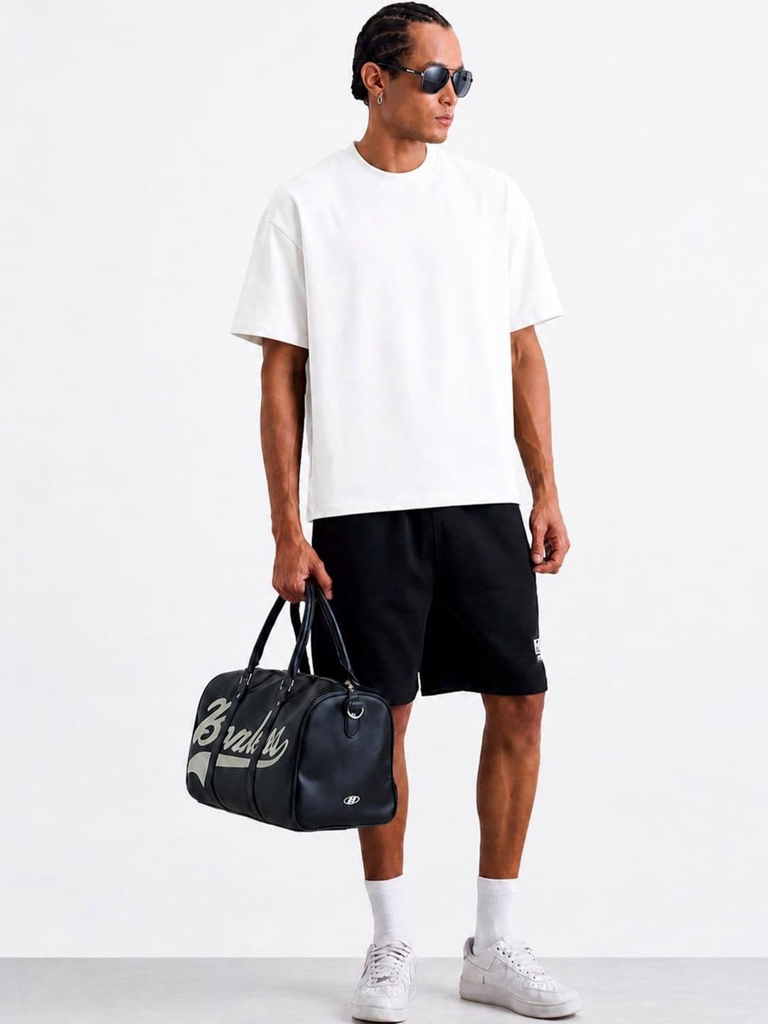 BRAHMOR Men Drop-Shoulder Sleeves T-shirt - view 1