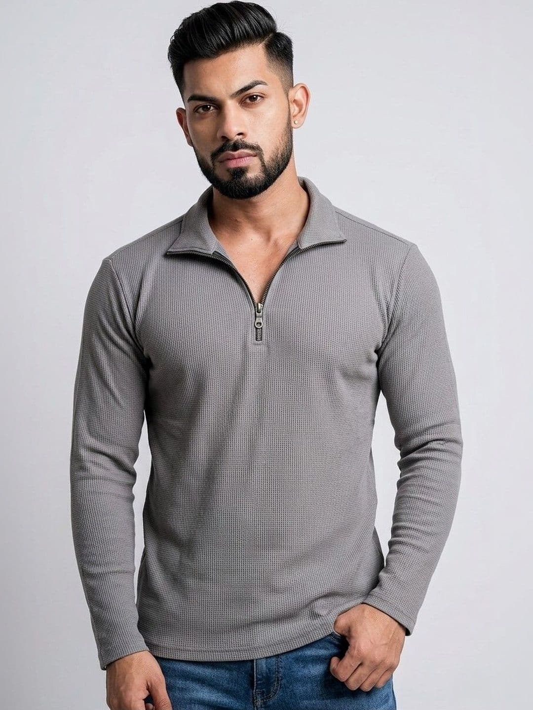 Starvy Men Polo Collar T-shirt - view 1