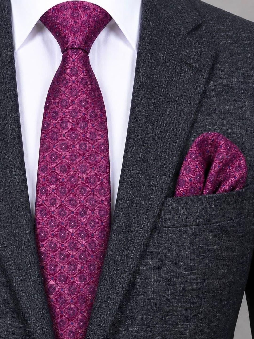 Cazzano Men Printed Skinny Tie - view 1