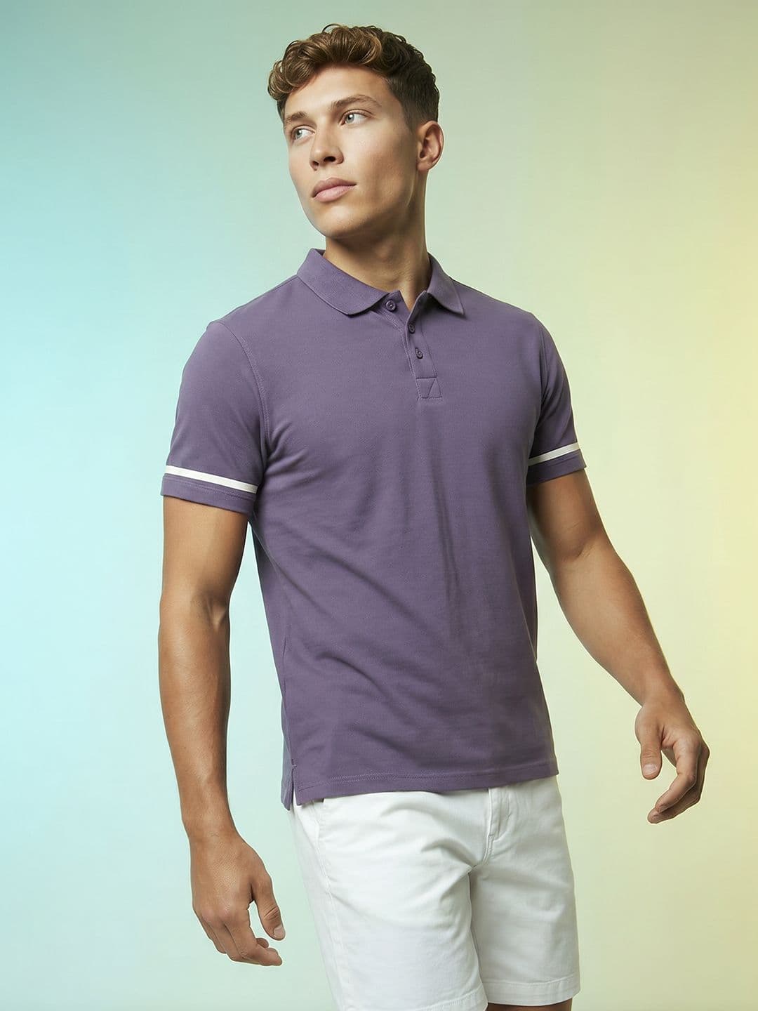 HRX by Hrithik Roshan Polo Collar T-shirt - view 1