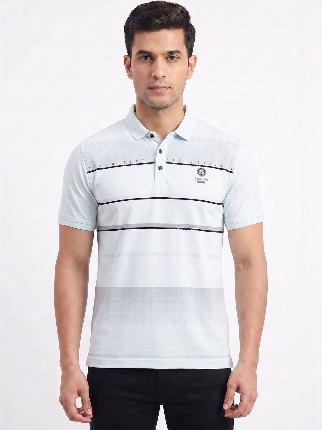Plugin Men Polo Collar T-shirt - view 1