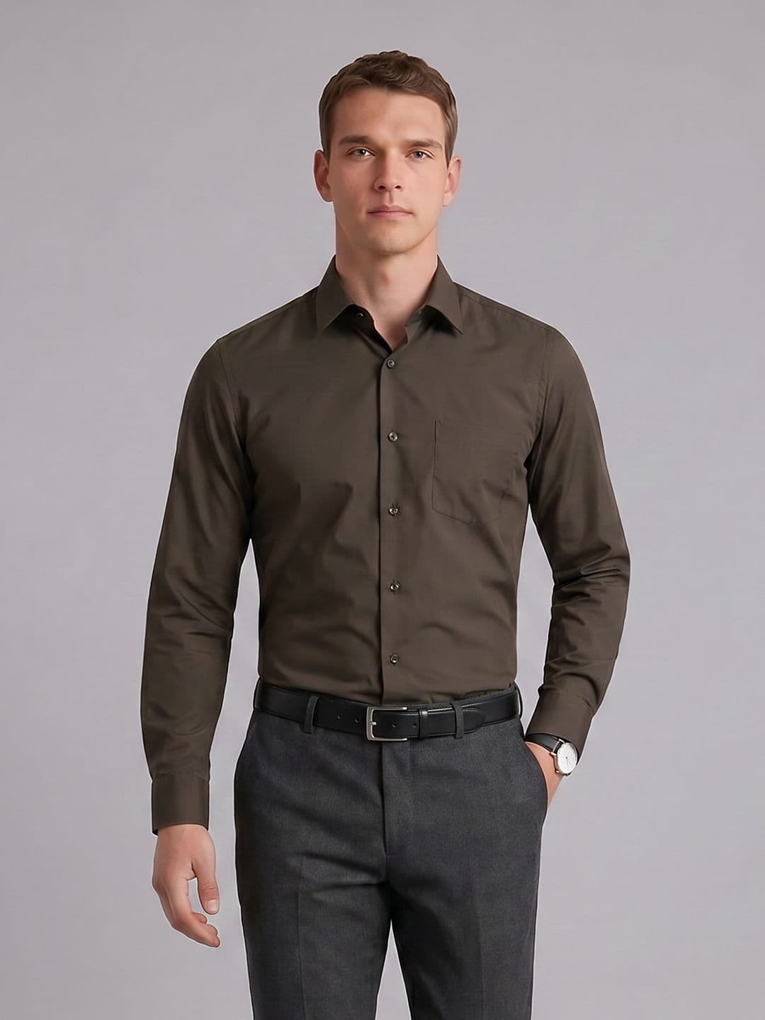 Blackberrys Spread Collar Formal Shirt - view 1