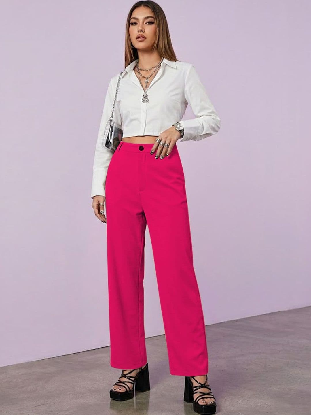 Neon Femme Women Tailored High-Rise Trousers - view 1
