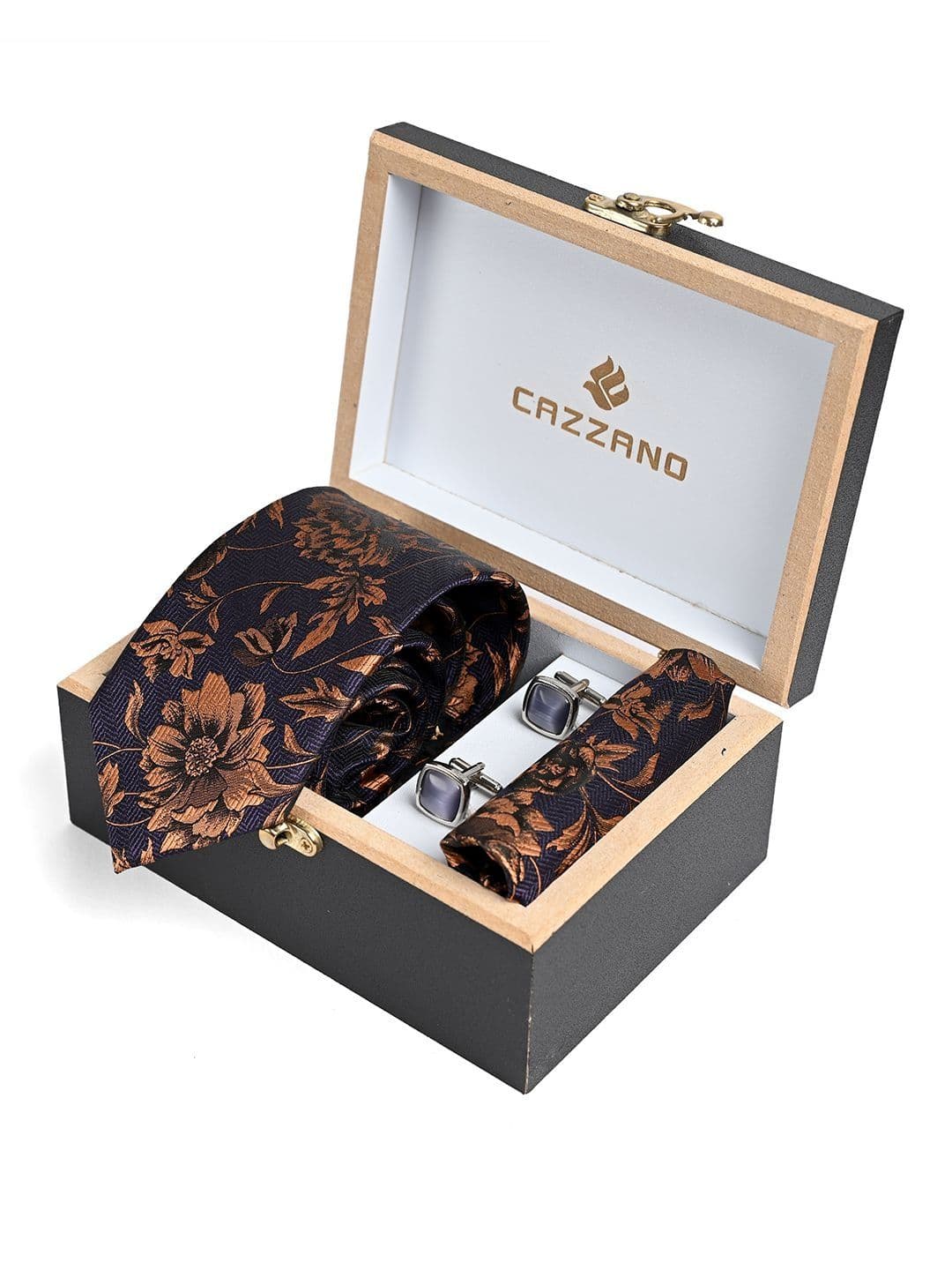 Cazzano Men Printed Ties & Cufflinks - view 1