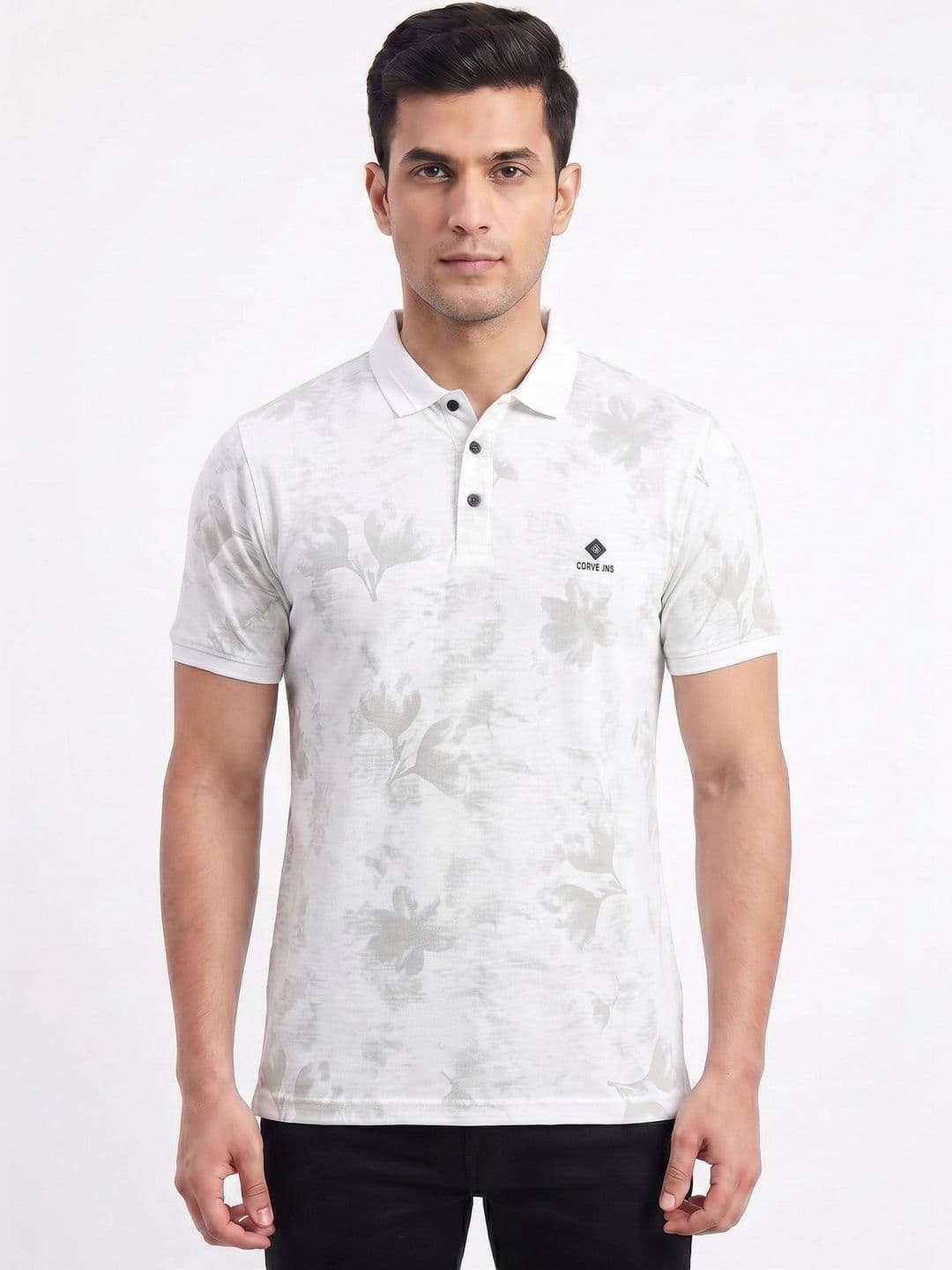 Plugin Men Polo Collar T-shirt - view 1