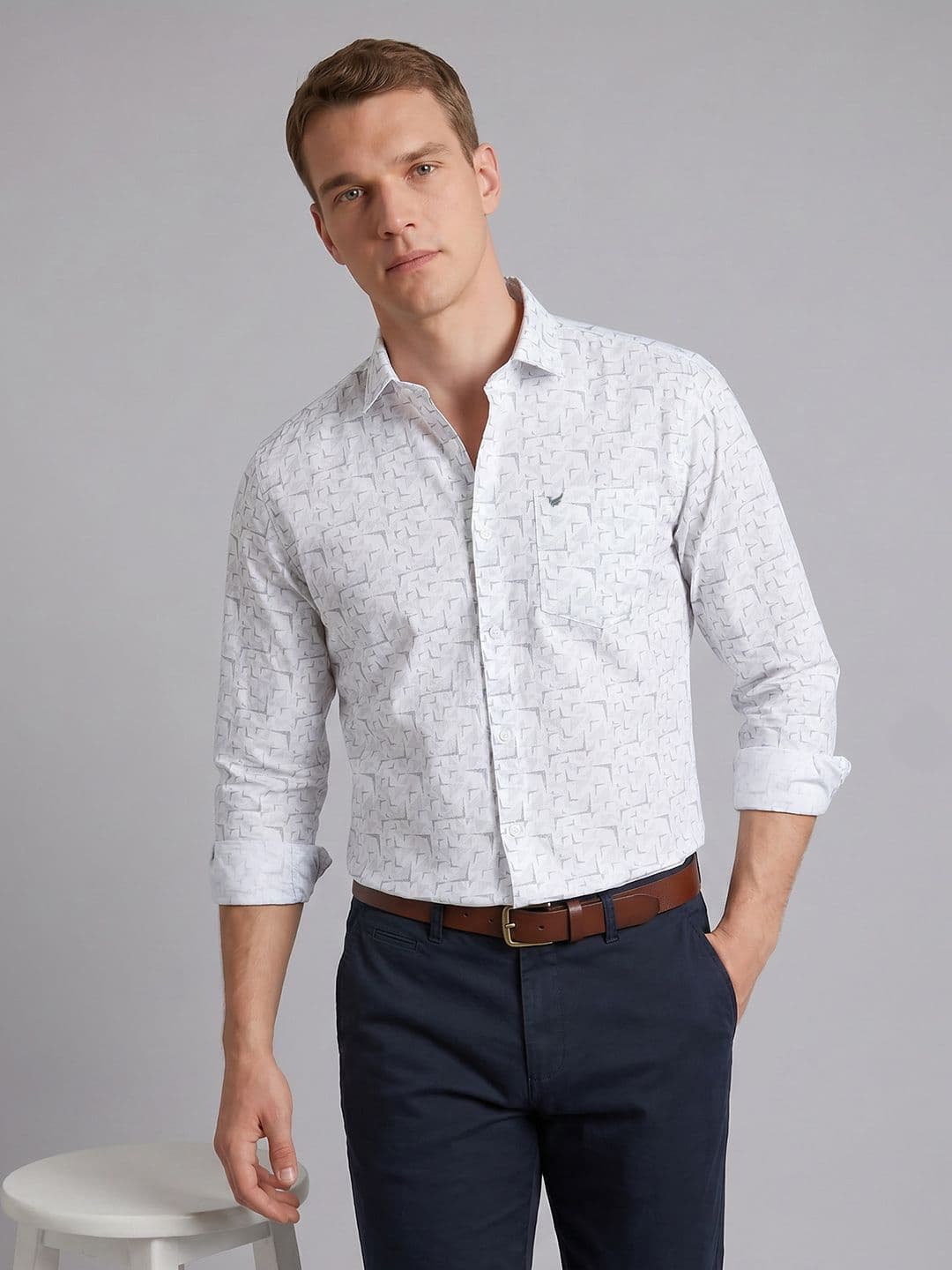 Blackberrys Abstract Printed Formal Shirt - view 1