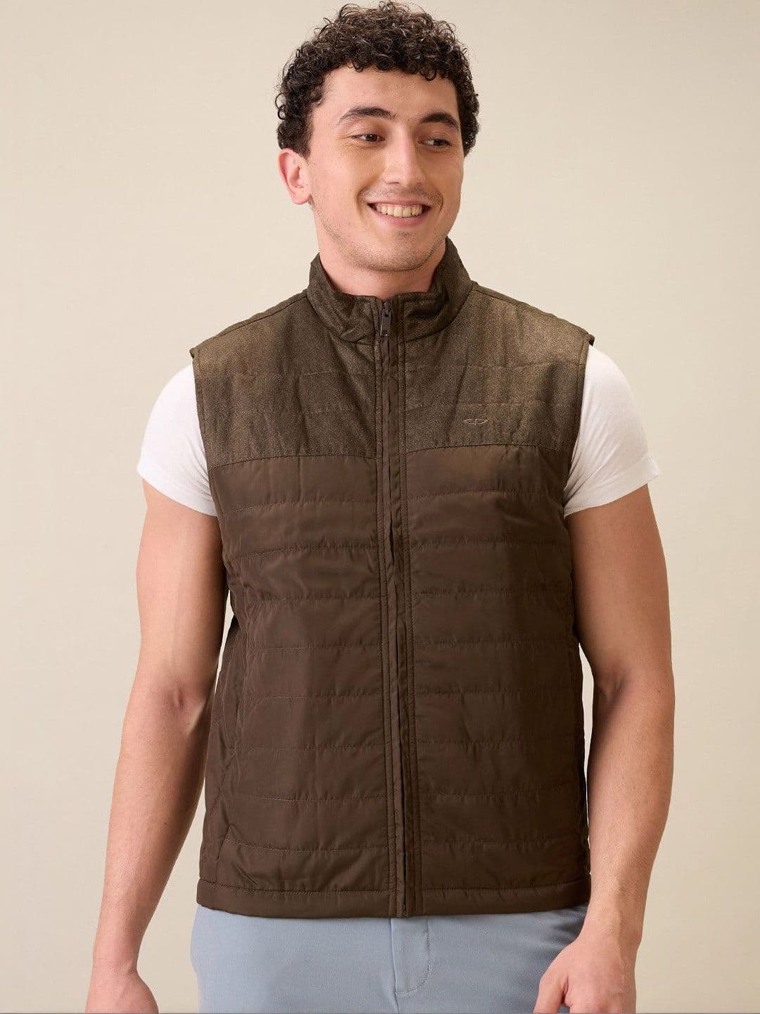 ColorPlus Men Colourblocked Padded Jacket - view 1
