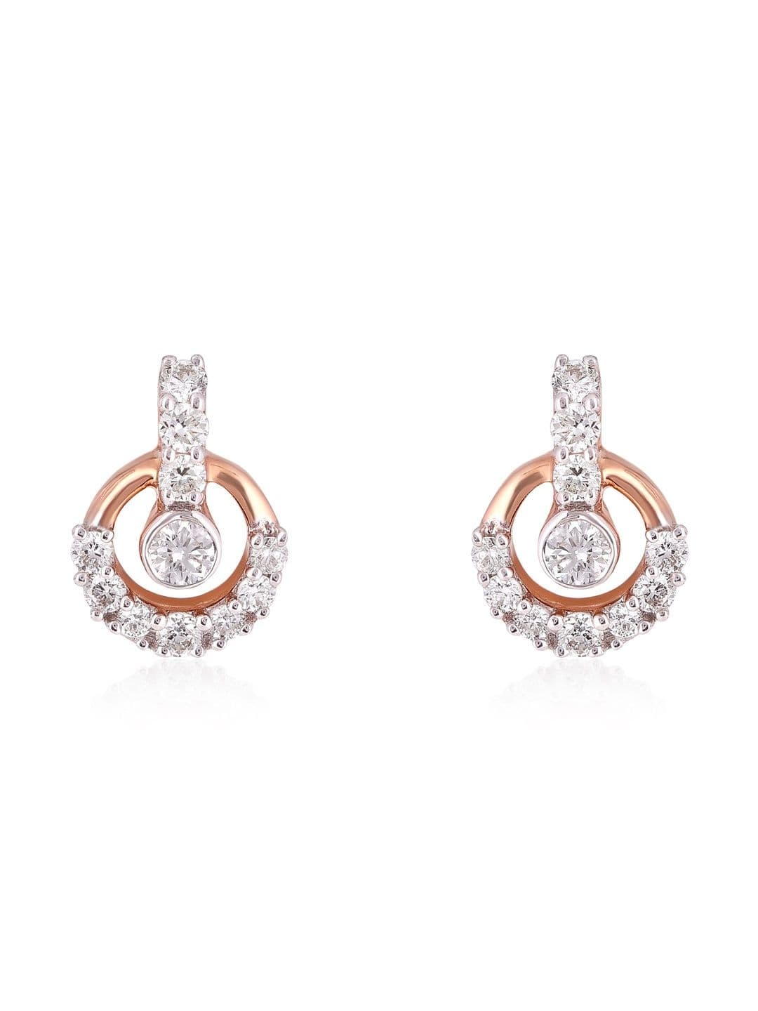 PMJ Jewels 18KT Stud Earrings Diamond - view 1