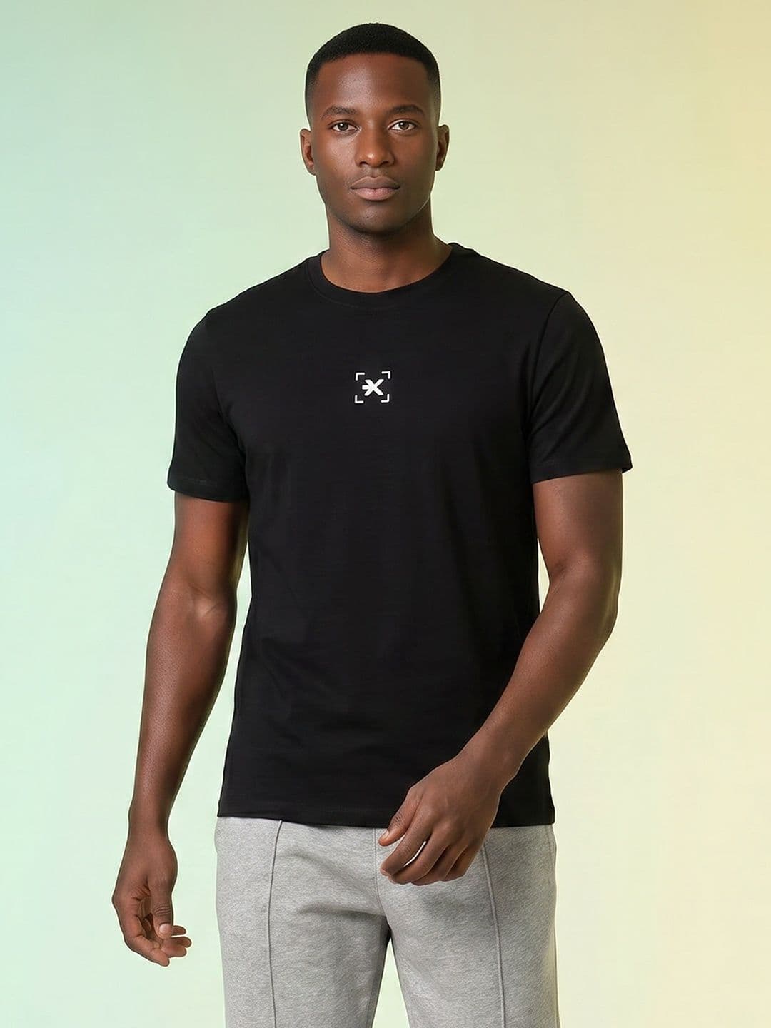 HRX by Hrithik Roshan Printed Round Neck T-shirt - view 1
