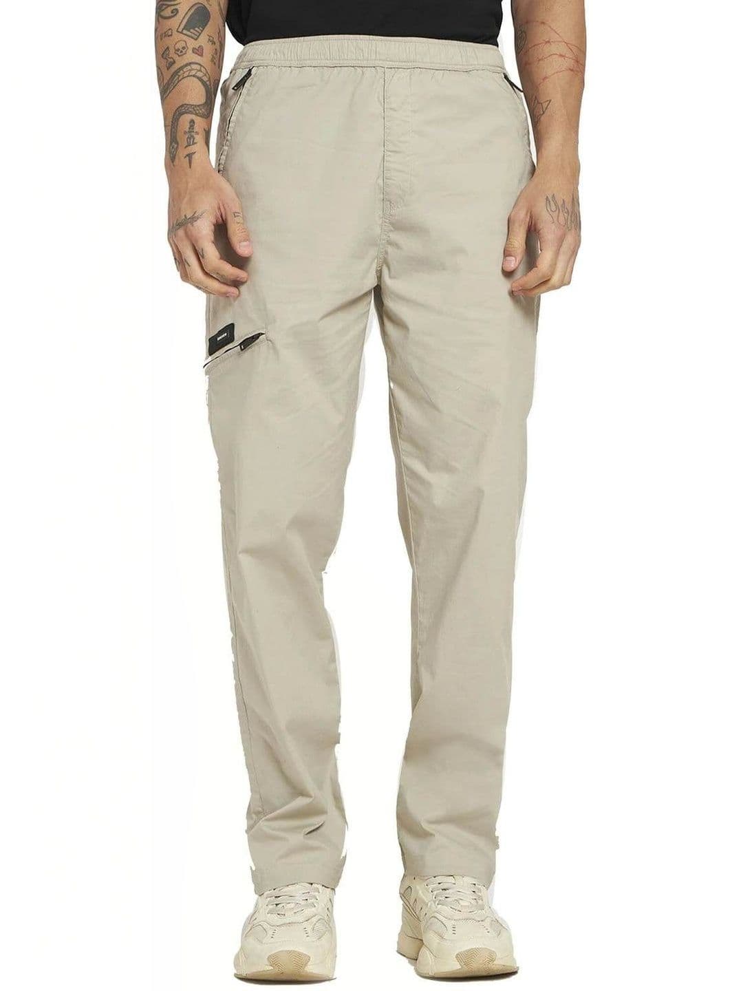 Dalvey Men Regular Fit Brand Logo Training Track Pants - view 1