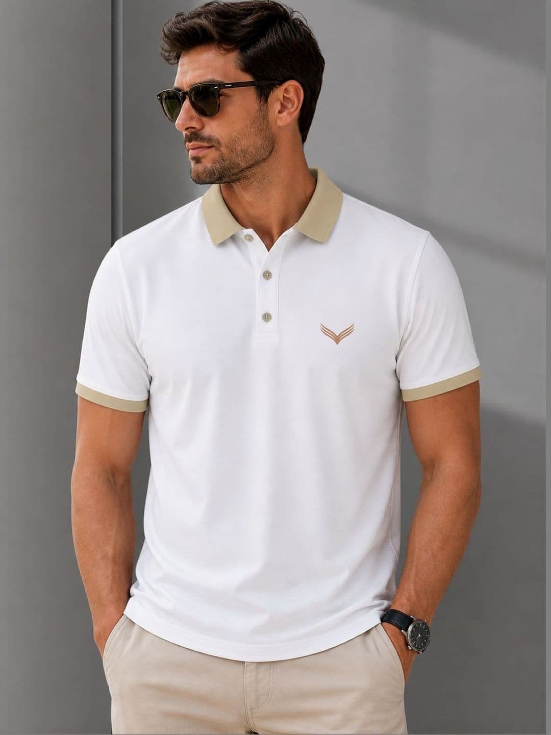 TAZO Men Polo Collar T-shirt - view 1