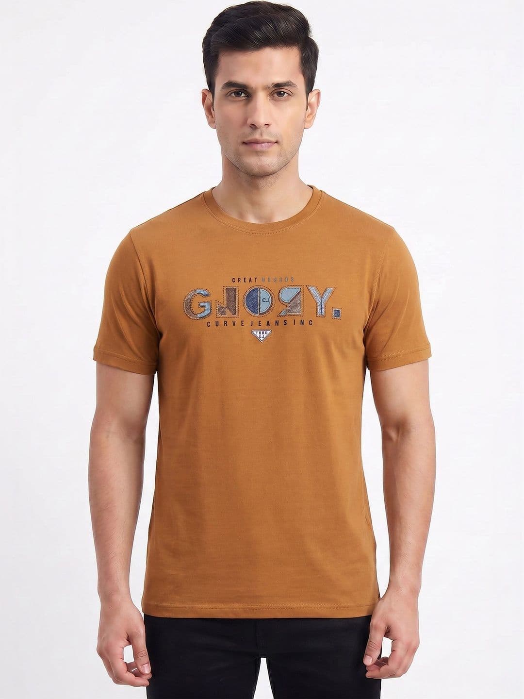 Plugin Men's Graphic Round Neck T-shirt - view 1