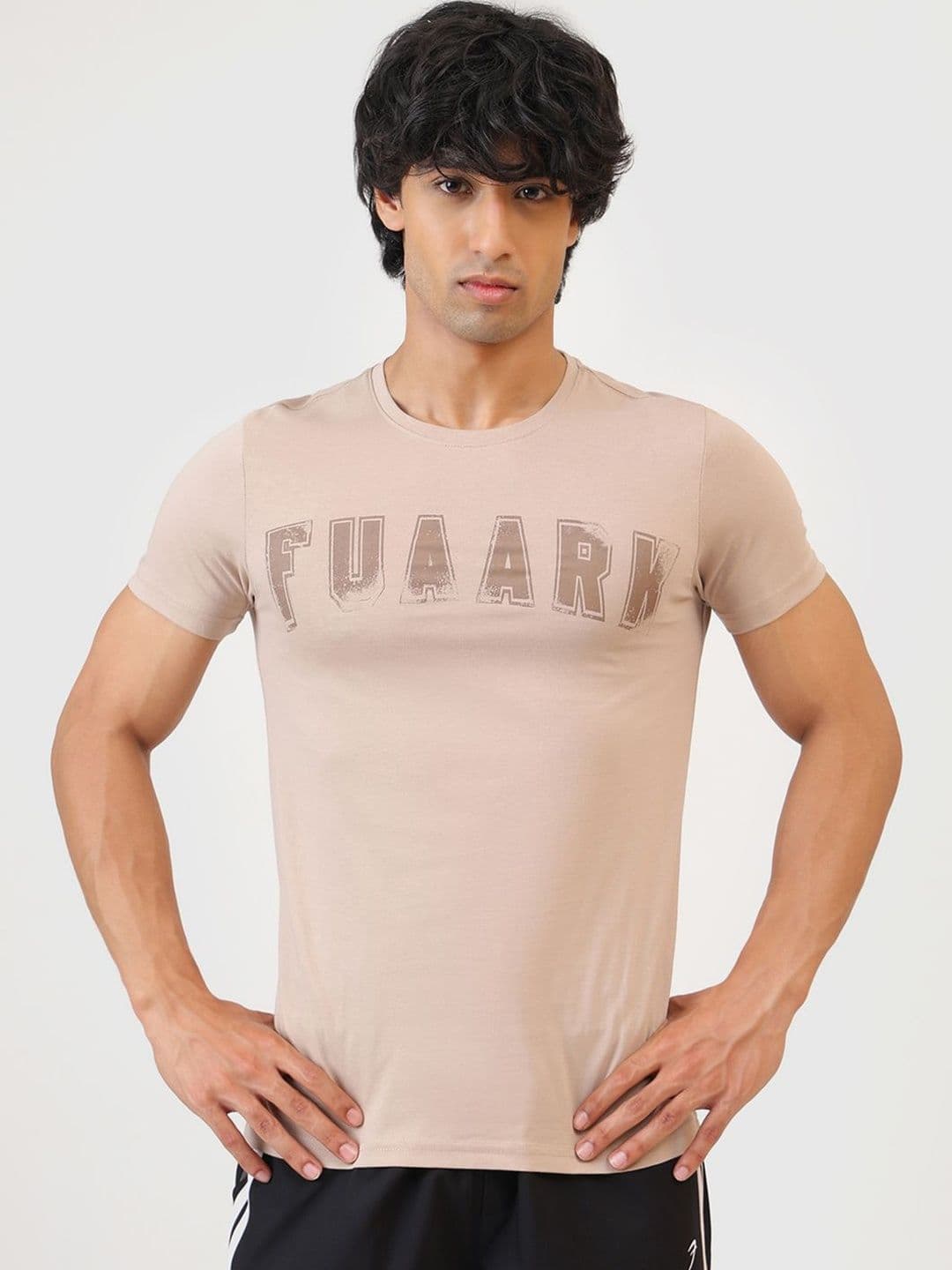 FUAARK Men Staple Slim Fit Cotton T-Shirt - view 1