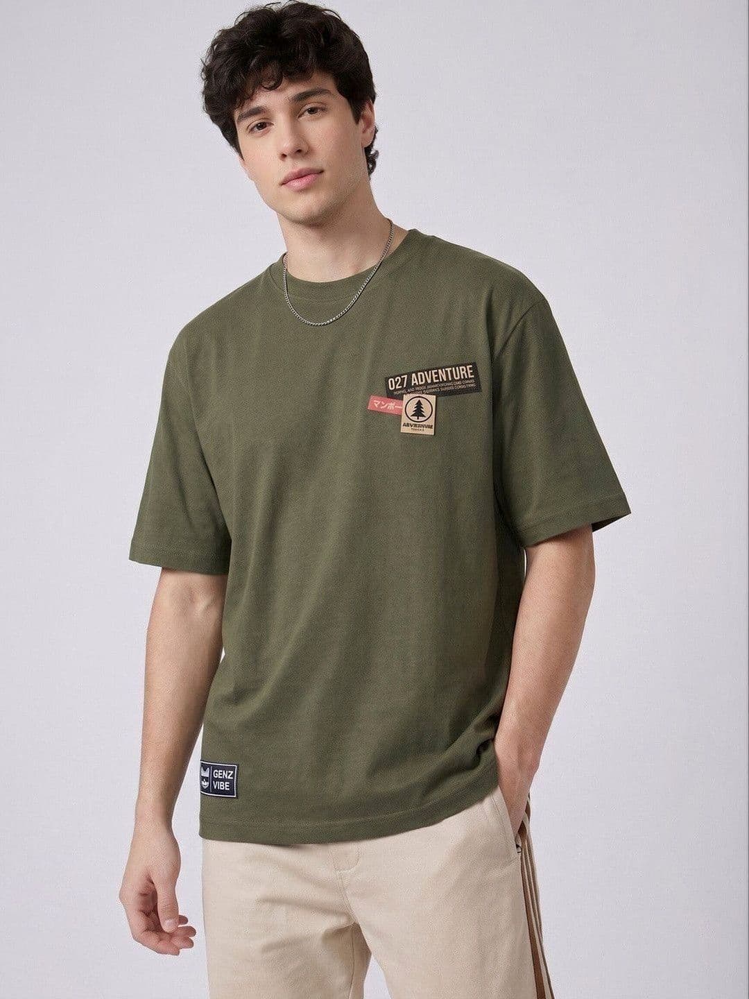 glitchez Men Printed Applique T-shirt - view 1