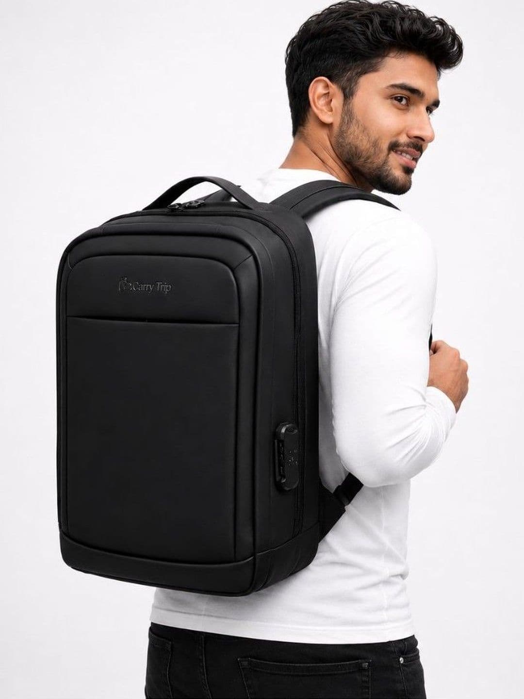Carry Trip Unisex Water Resistance Laptop Backpack Bag with Anti Theft Pocket & TSA Lock - view 1