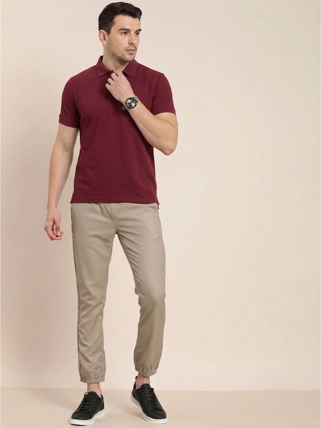 IN&AVI Men Polo Collar T-shirt - view 1
