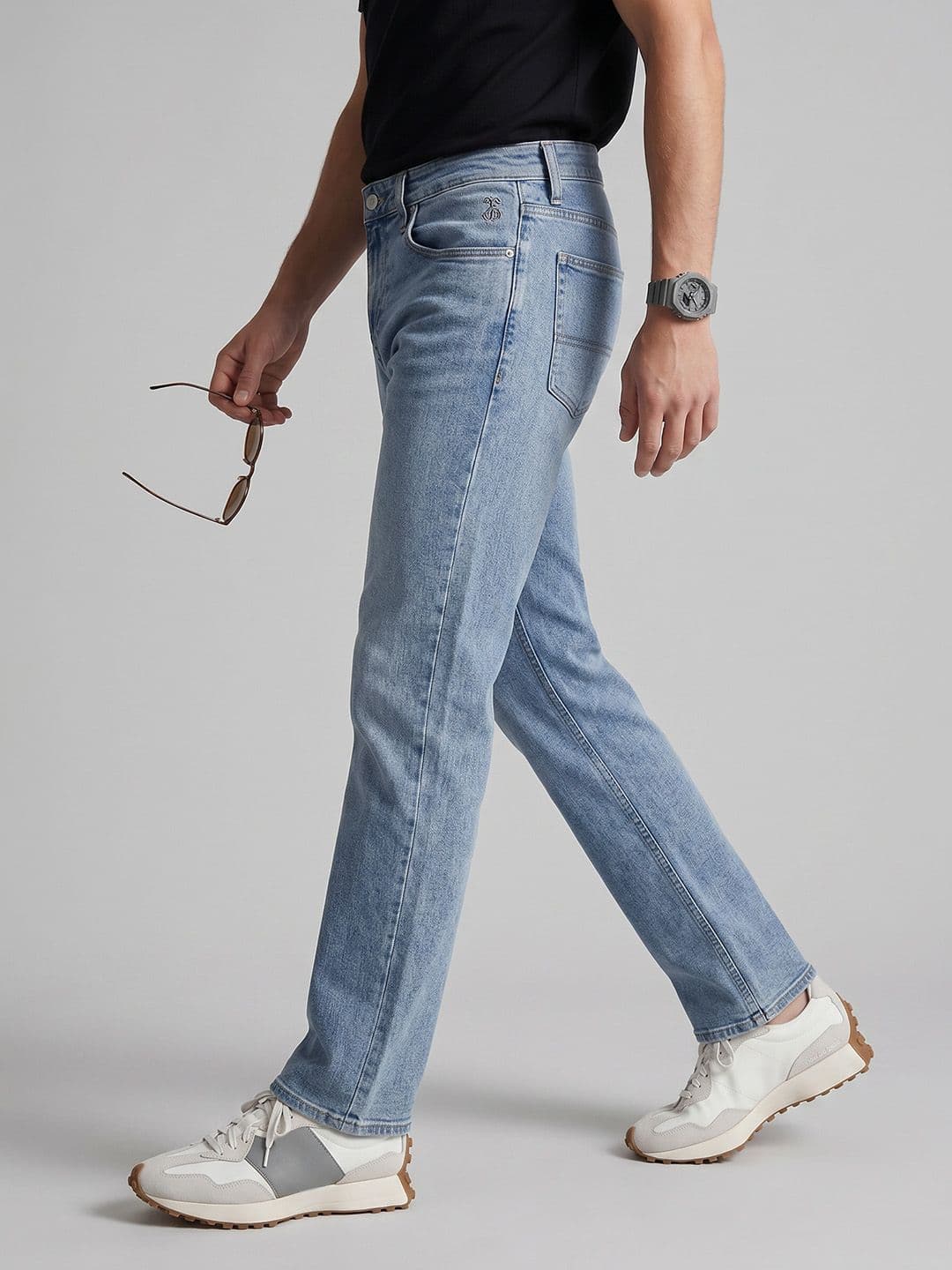 U.S. Polo Assn. Denim Co. Men Slim Straight Fit Heavy Fade Jeans - view 1