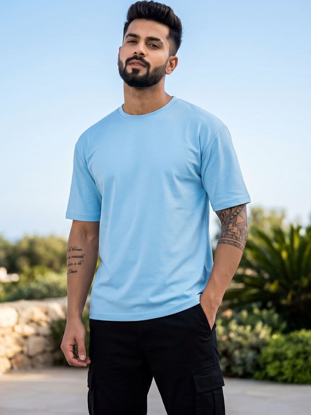 CHUGHZ Round Neck Oversized T-shirt - view 1