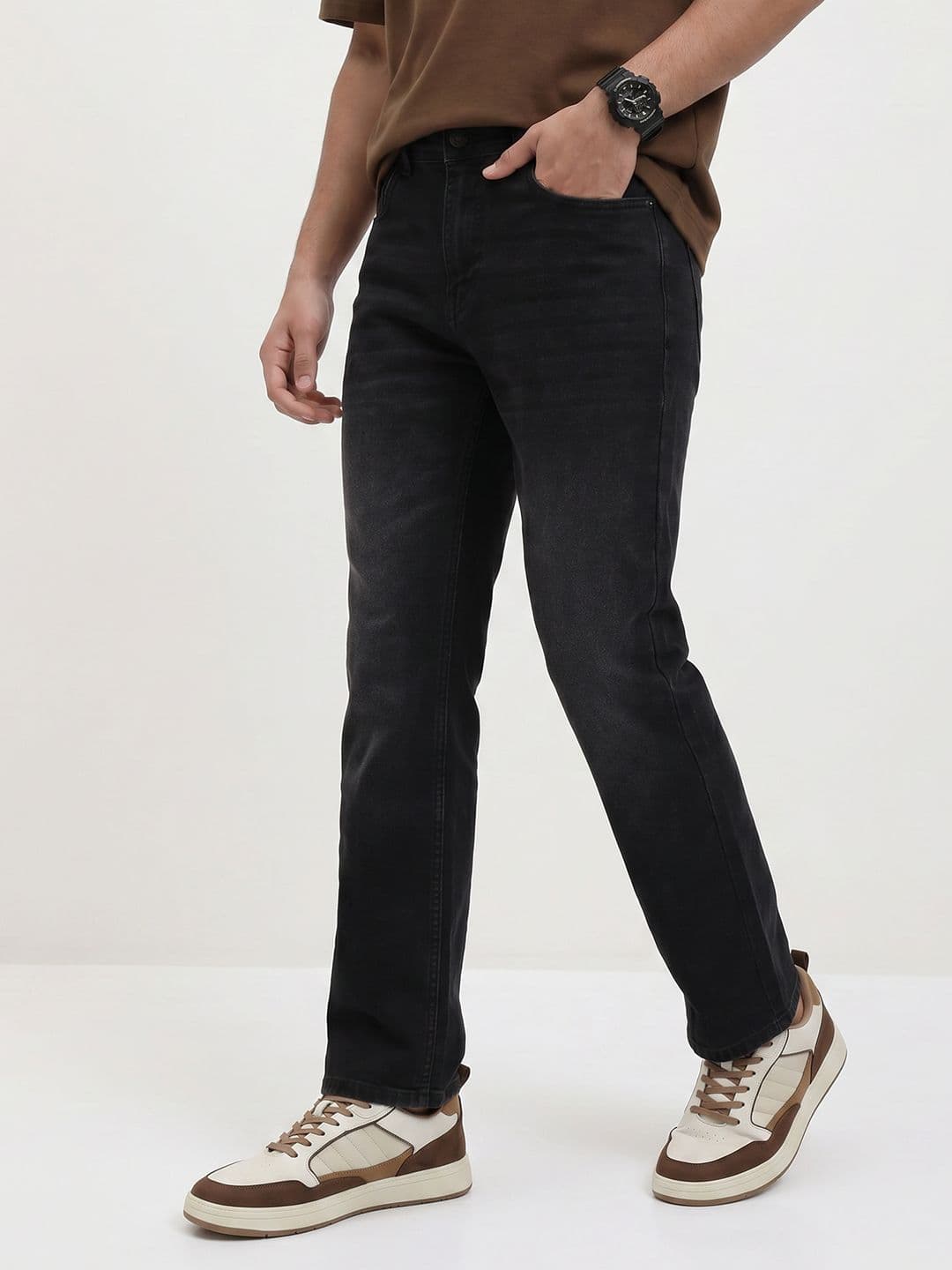 The Roadster Life Co. Men Light Fade Stretchable jeans - view 1