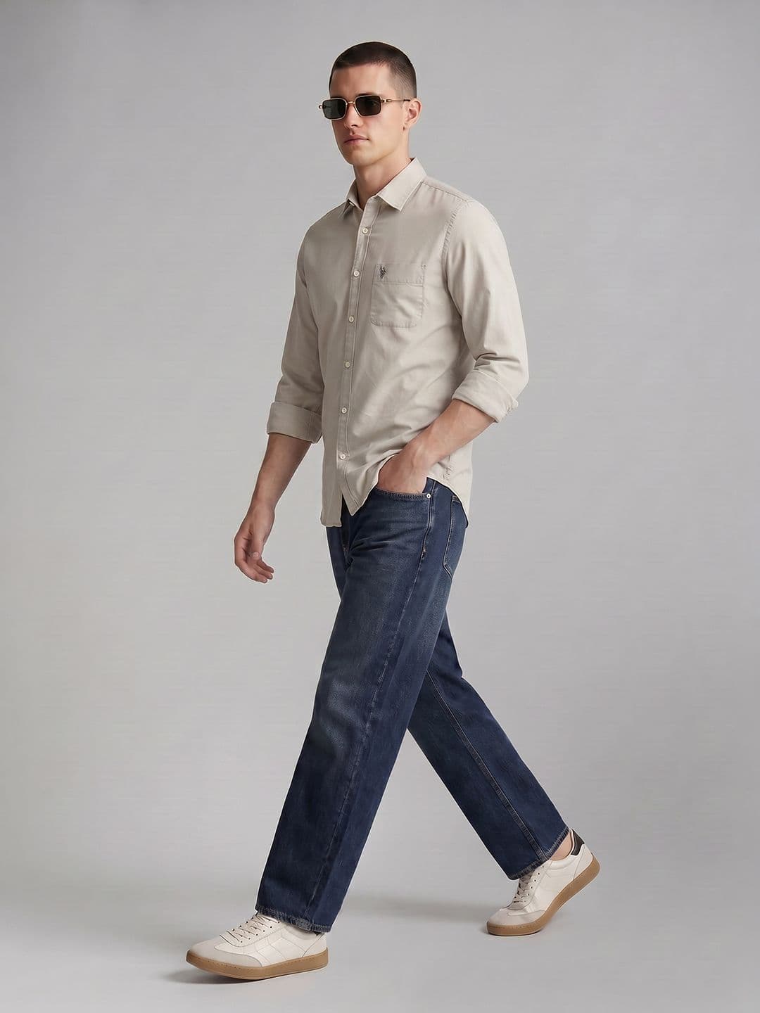 U.S. Polo Assn. Denim Co. Spread Collar Casual Shirt - view 1