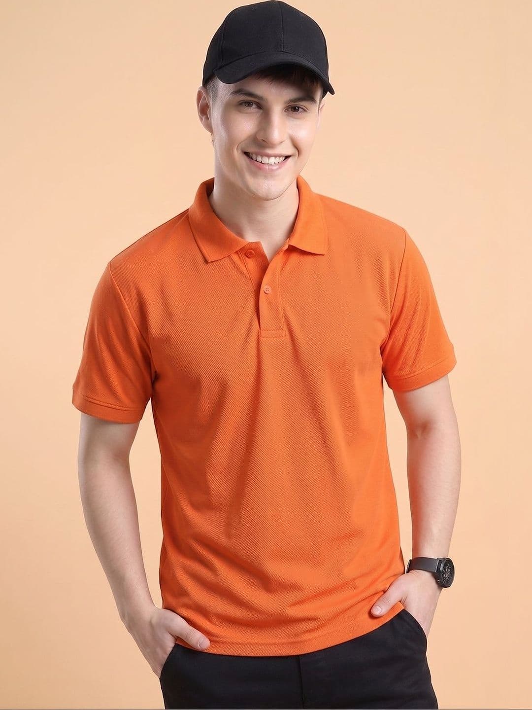 AIN6 Men Polo Collar T-shirt - view 1