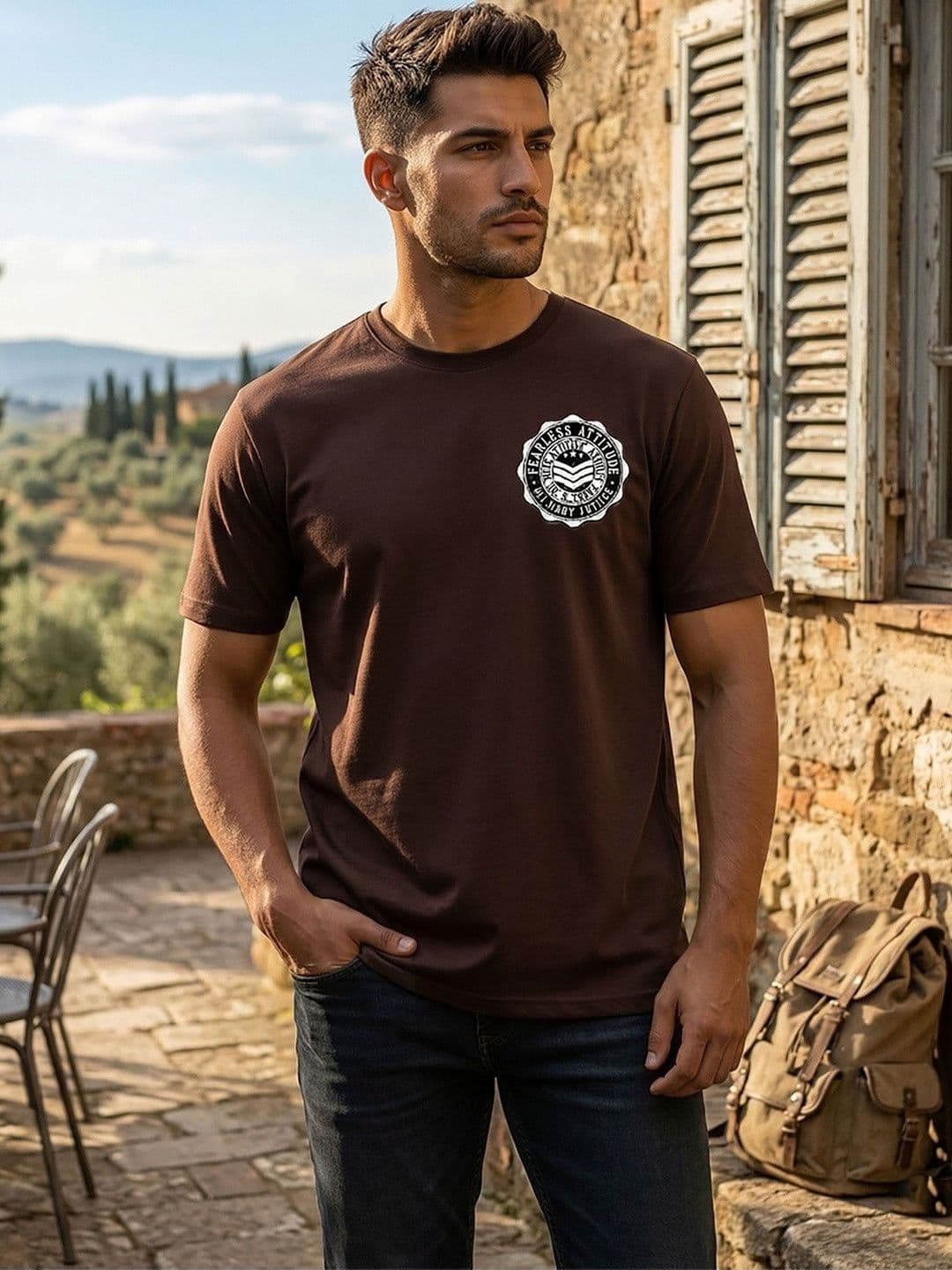 Moda Rapido Men Printed T-shirt - view 1