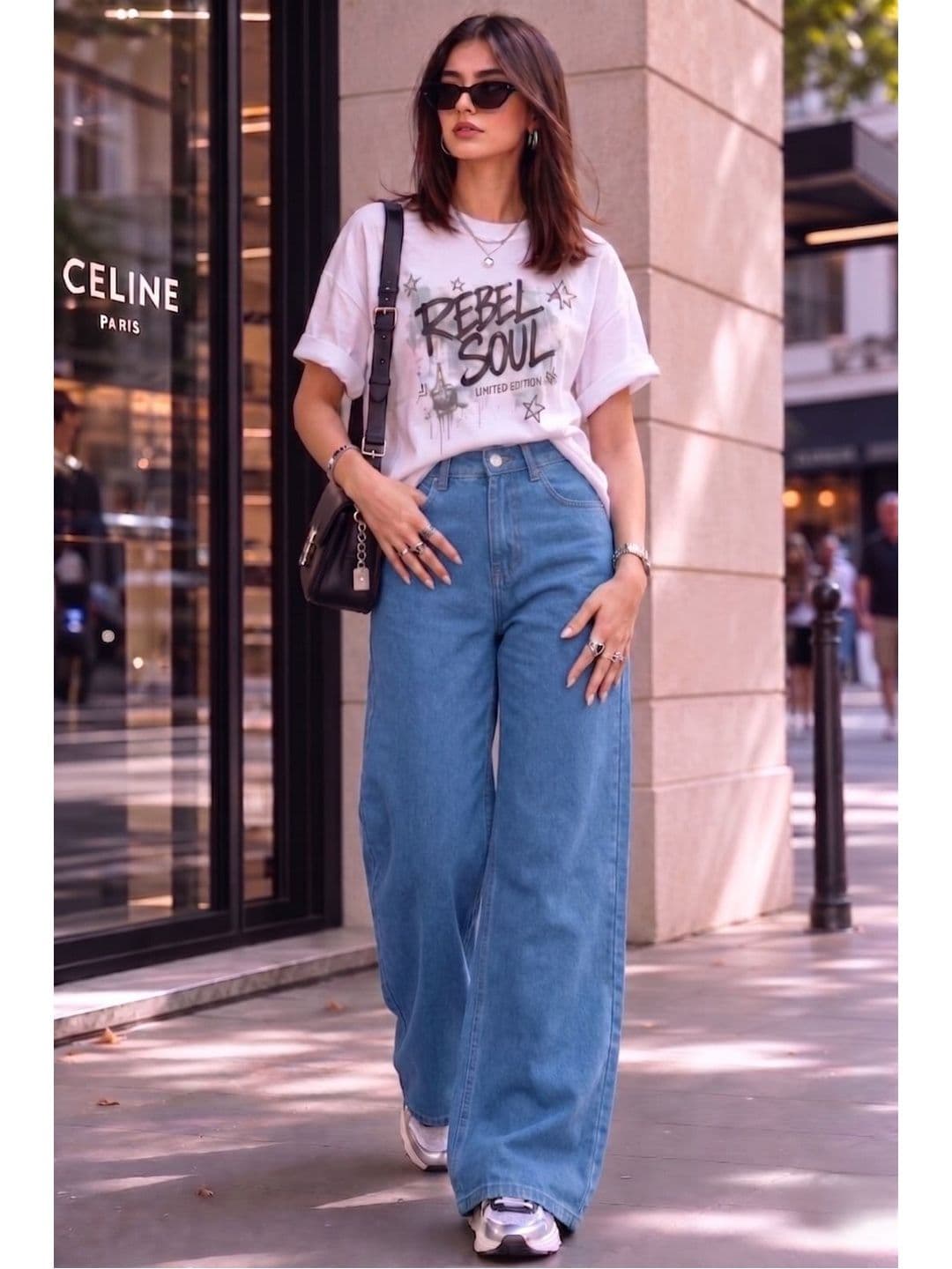 zayla Women Loose High-Rise Light Fade Stretchable Jeans - view 1