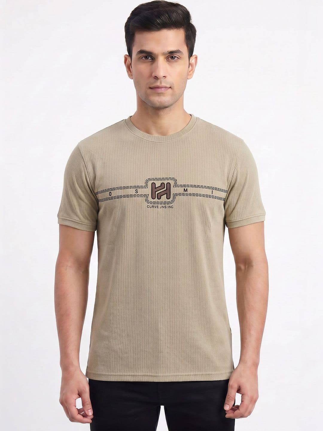 Plugin Men Typography T-shirt - view 1
