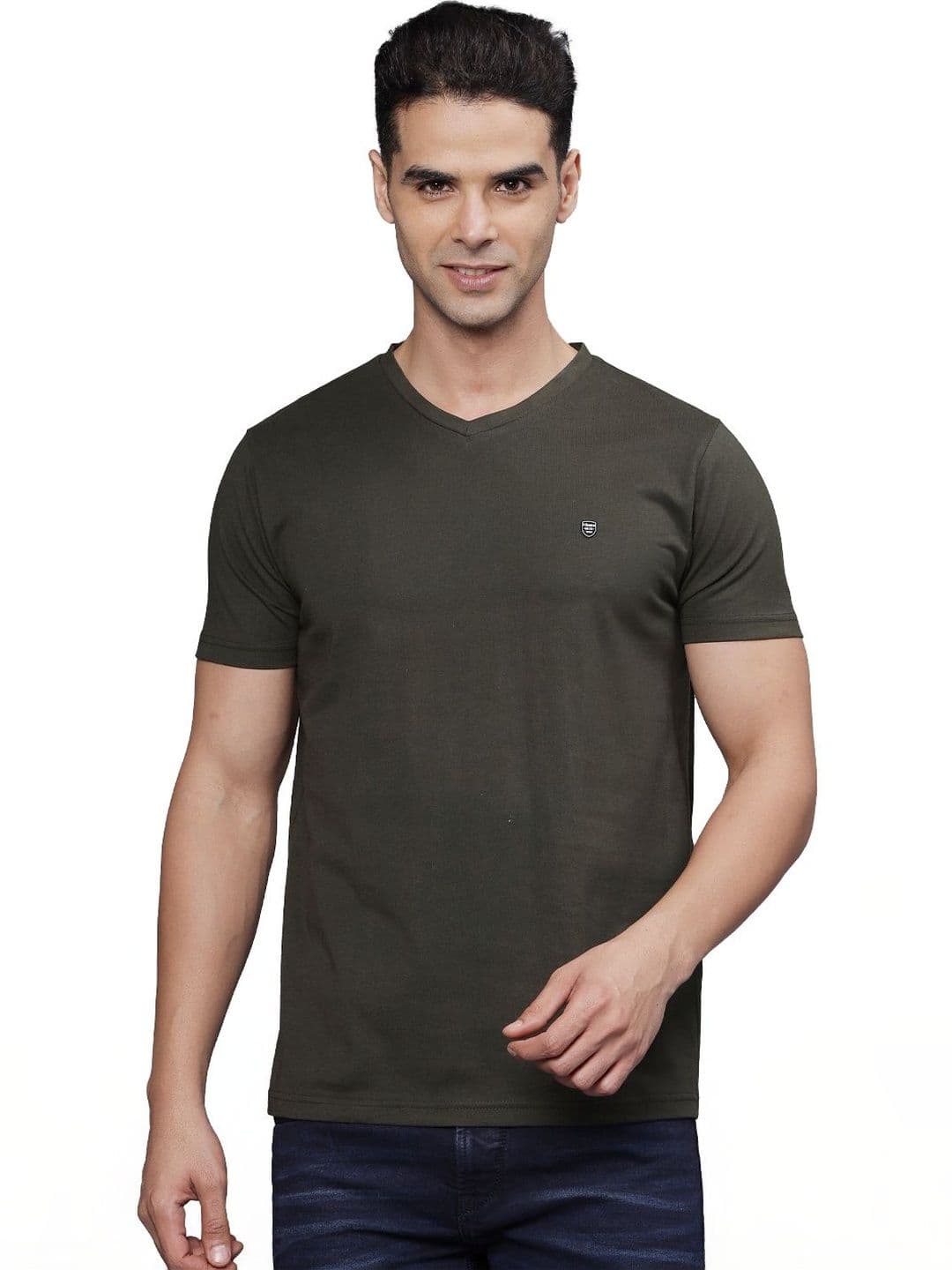 t-base Men V-Neck T-shirt - view 1