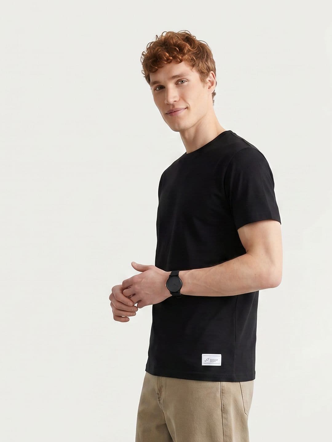 Mast & Harbour Round Neck Short Sleeves T-shirt - view 1