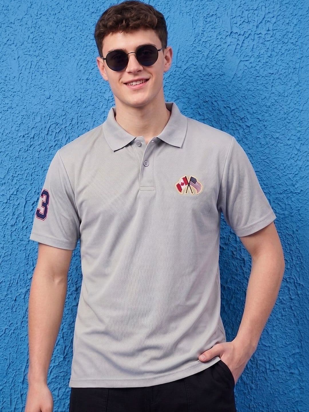 Moda Rapido Men Polo Collar T-shirt - view 1