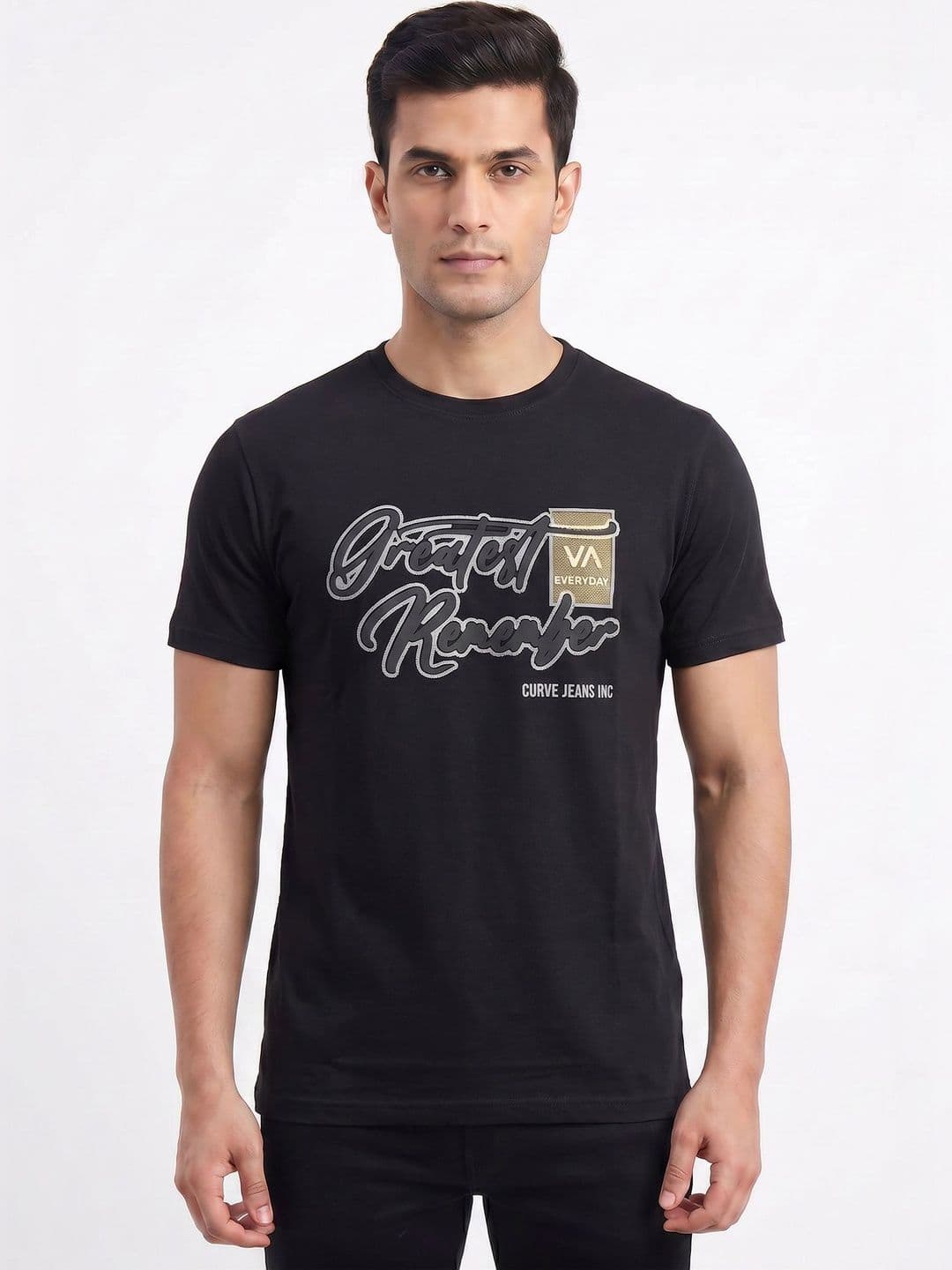 Plugin Men Typography Printed T-shirt - view 1