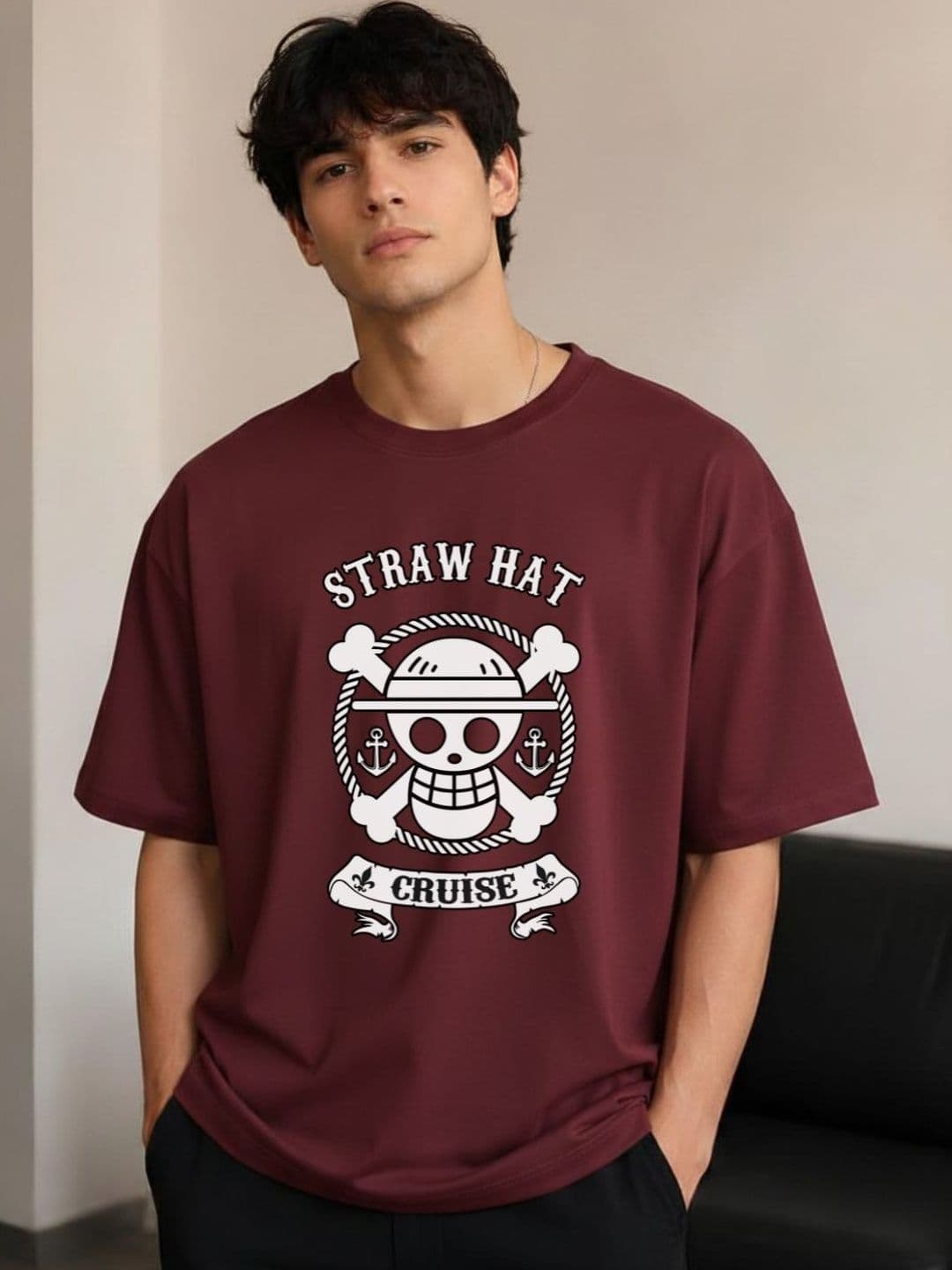 R.Code by The Roadster Life Co. Men Printed T-shirt - view 1