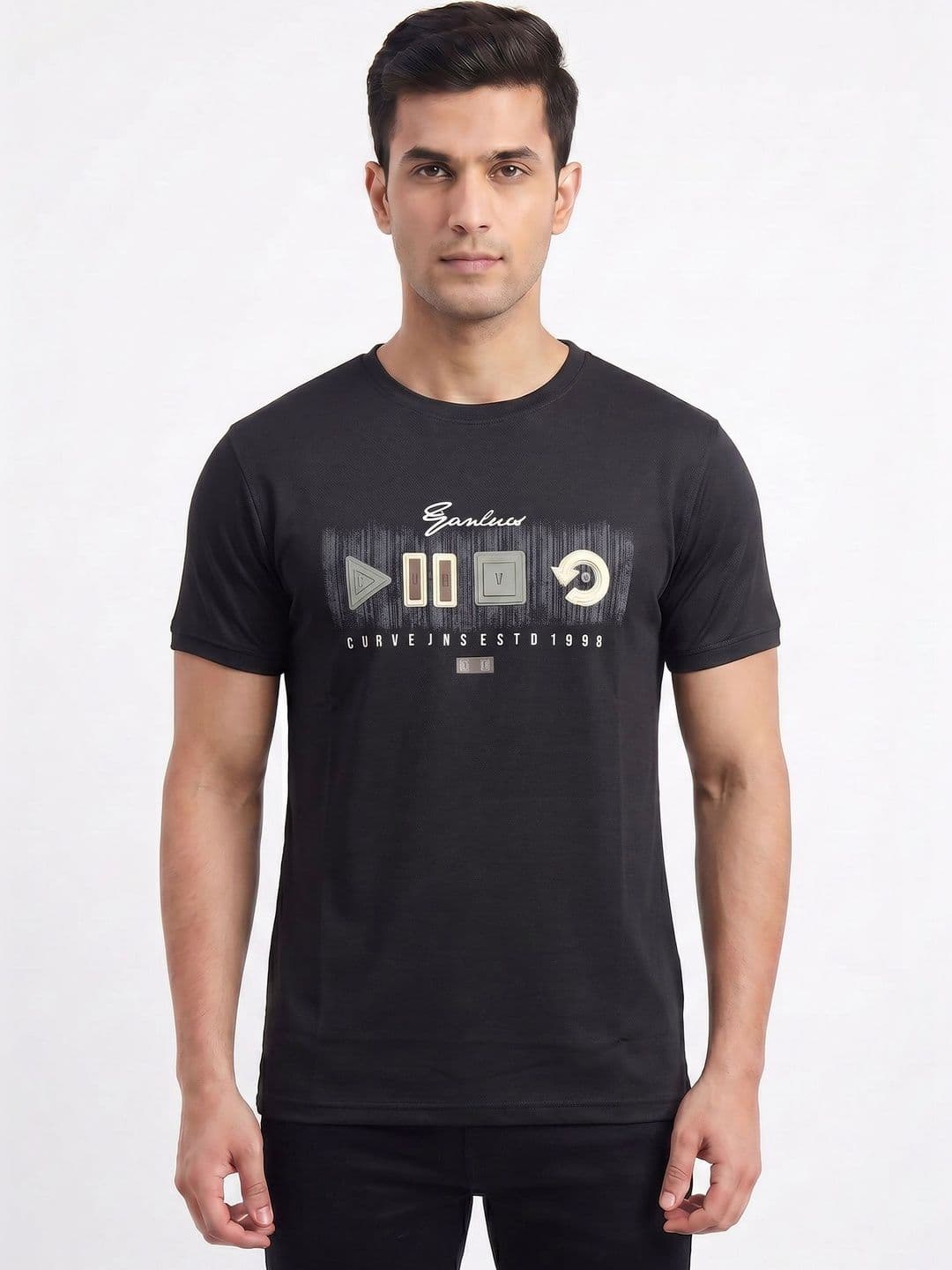 Plugin Men Printed T-shirt - view 1