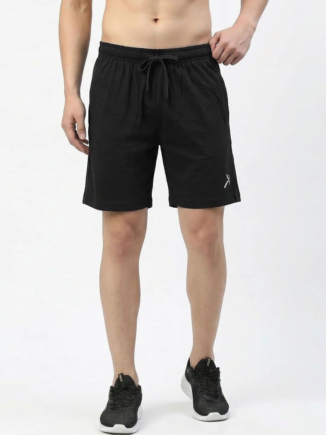 AMUL COMFY Men Ultra Soft Cotton-Rich Drawstring Lounge Shorts - view 1
