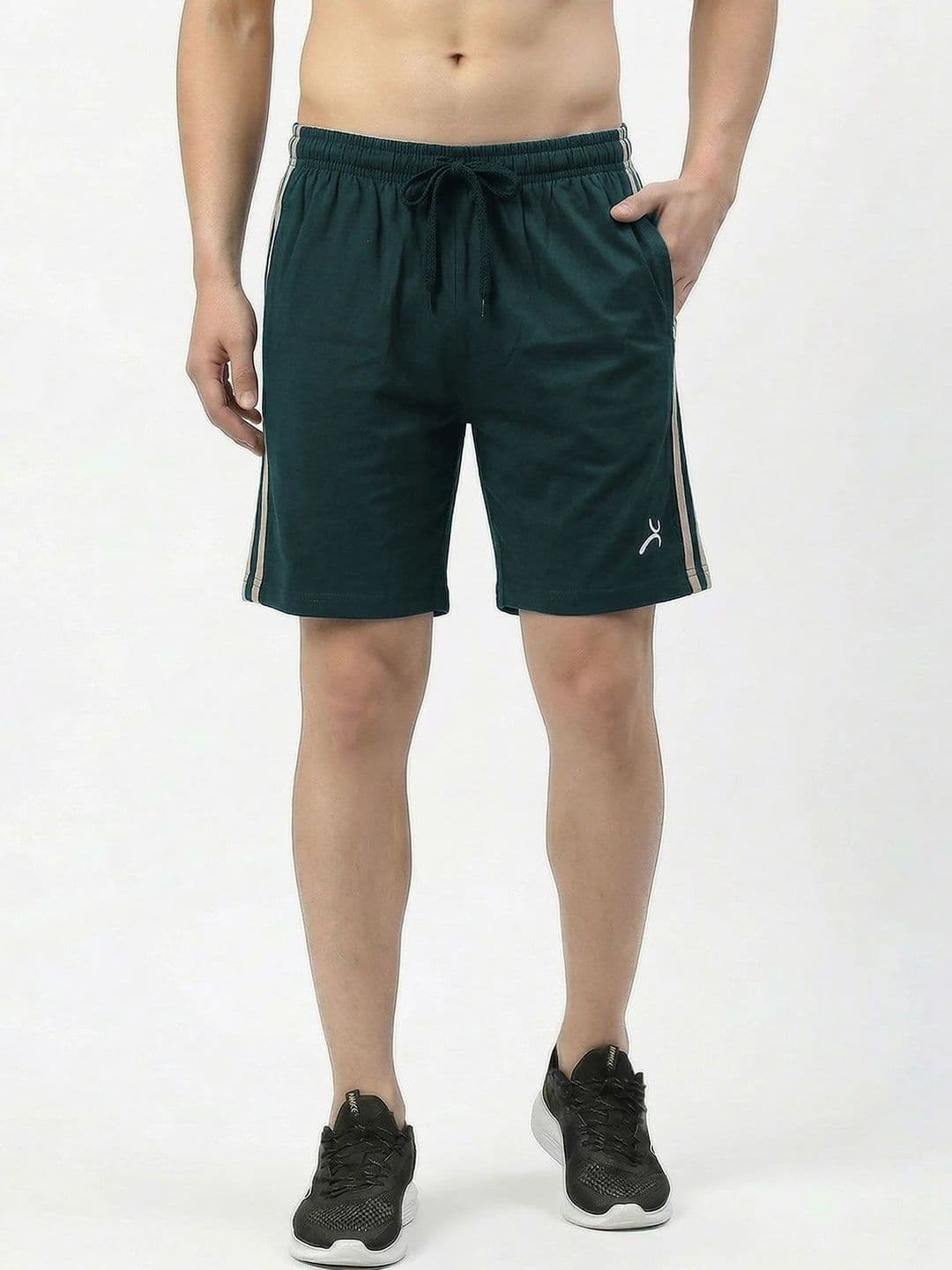 AMUL COMFY Men Ultra Soft Cotton-Rich Drawstring Lounge Shorts - view 1