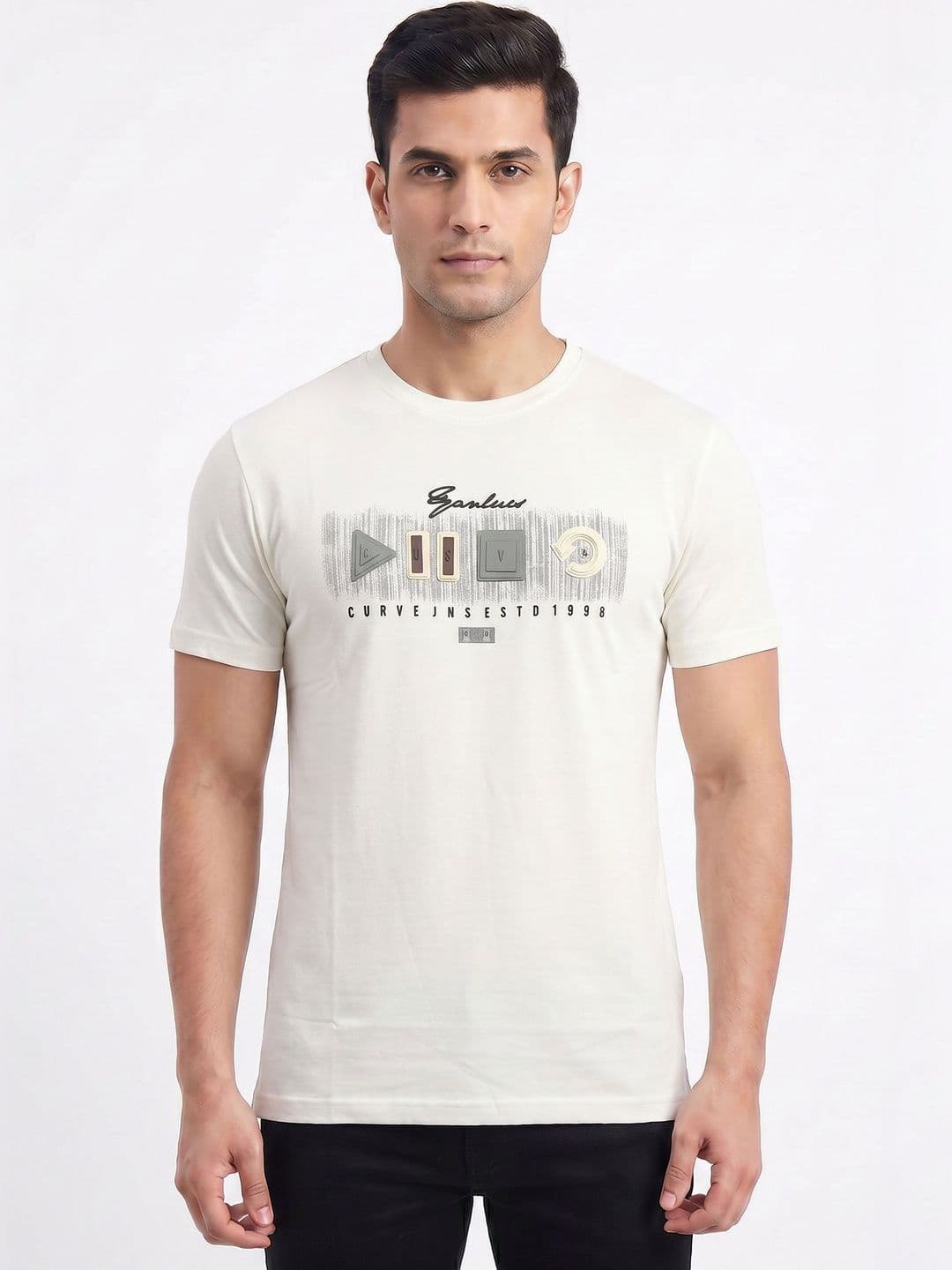 Plugin Men Printed T-shirt - view 1