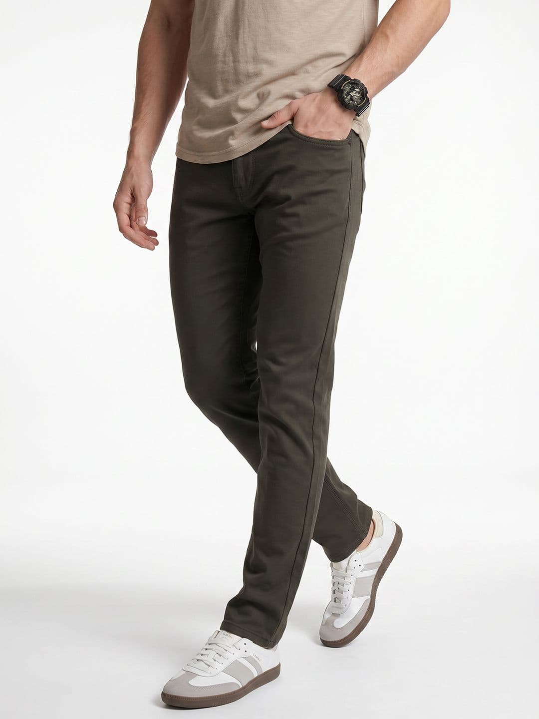 Integriti Men Skinny Fit Light Fade Stretchable Jeans - view 1