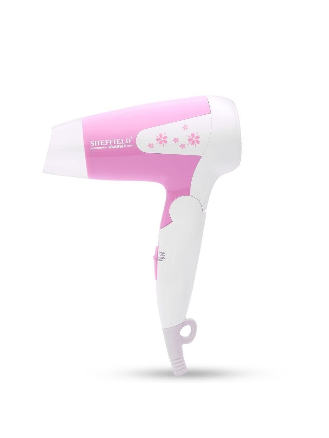 SHEFFIELD CLASSIC Pink Portable Hair Dryer 1200W - view 1