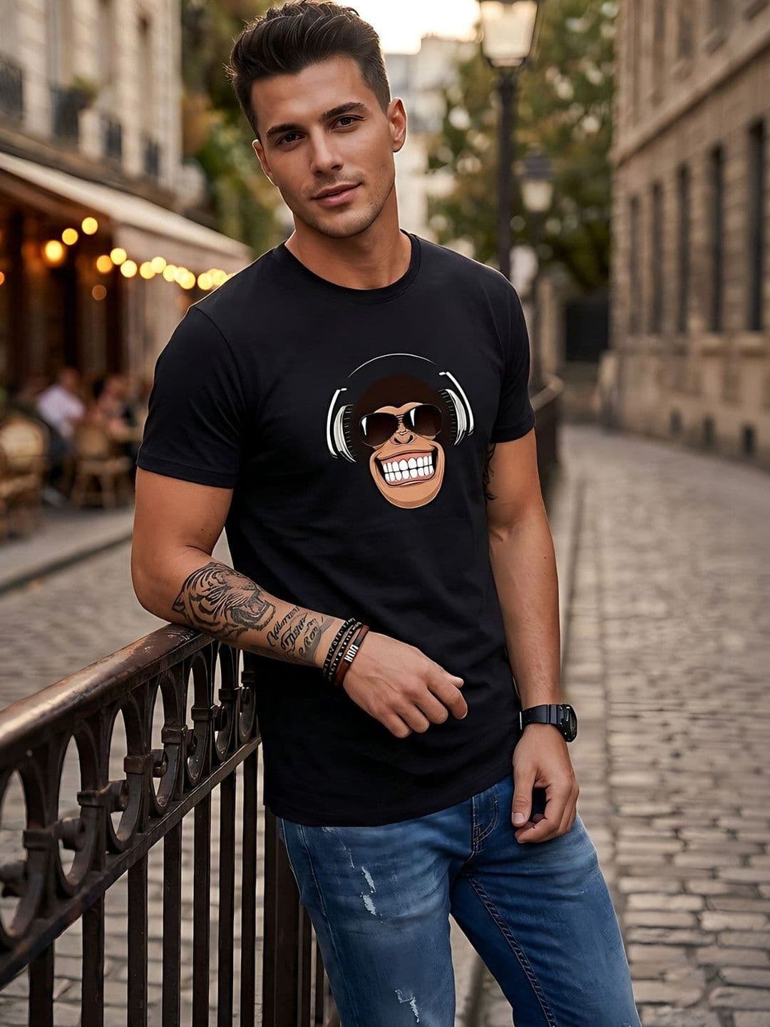 Moda Rapido Men Printed T-shirt - view 1