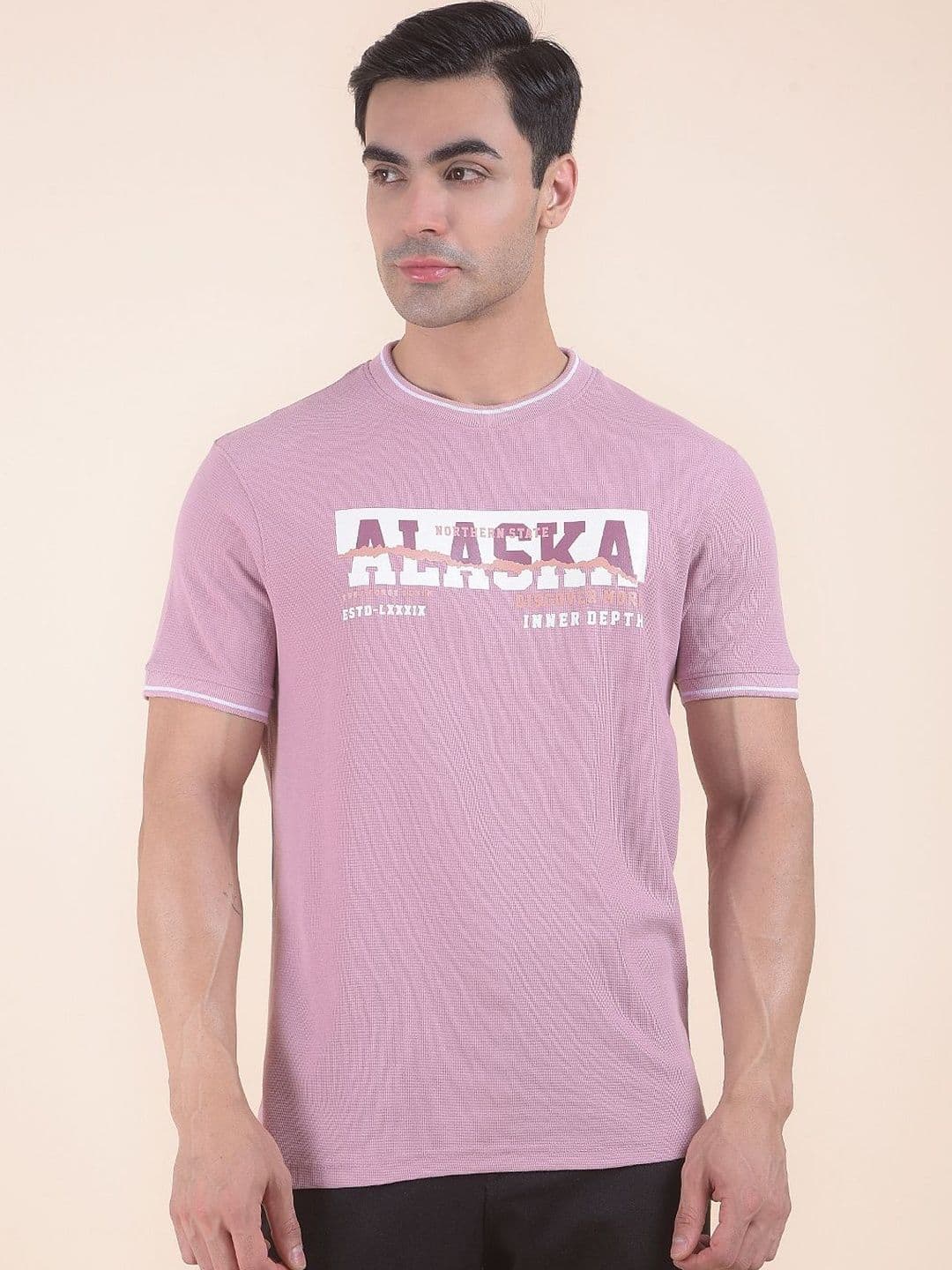 Cantabil Men Typography Printed T-shirt - view 1