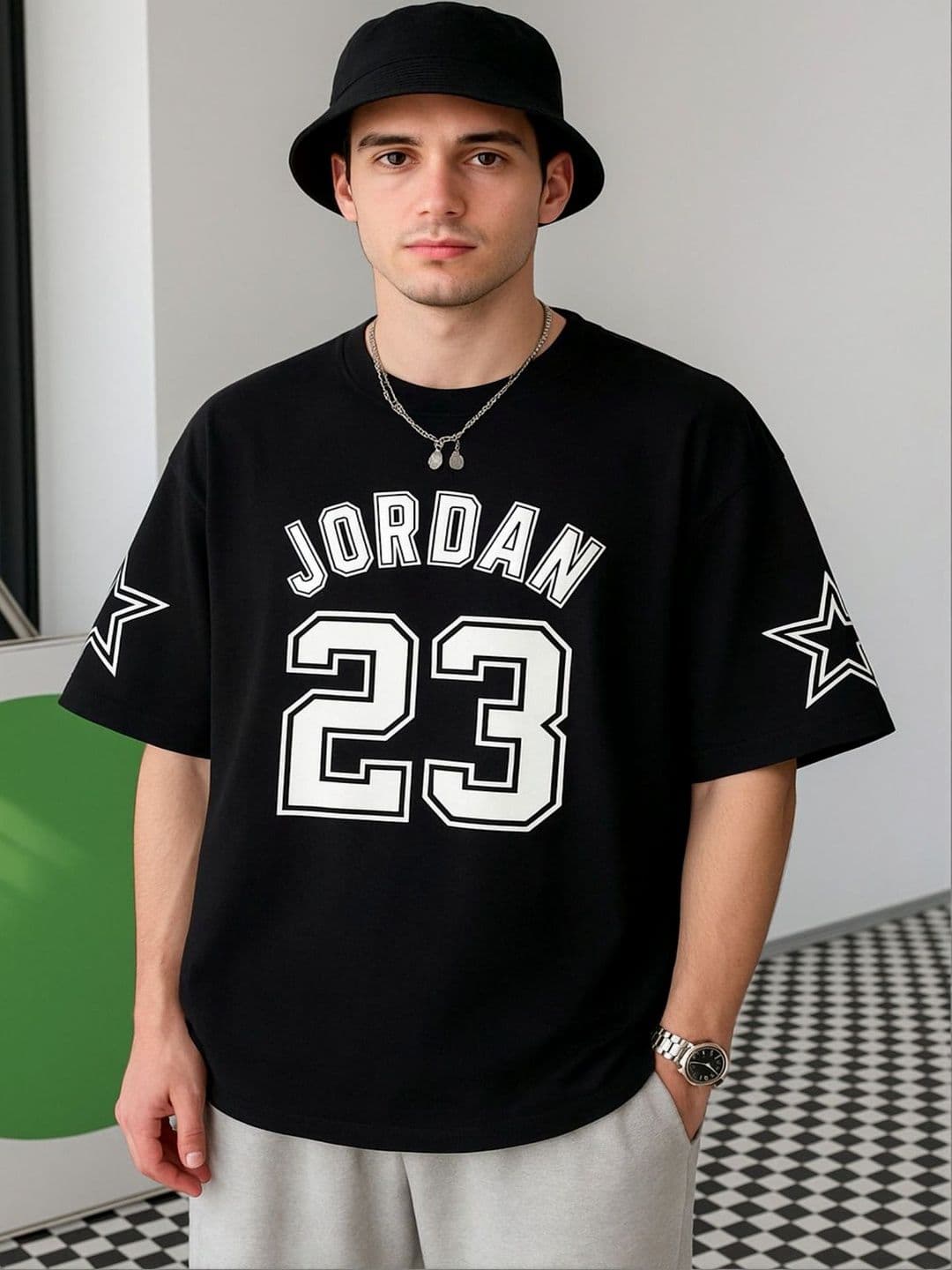 Derada Men Printed Boxy T-shirt - view 1