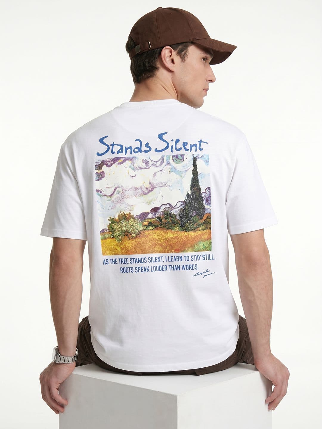 Integriti Graphic Printed Slim Fit Casual T-shirt - view 1
