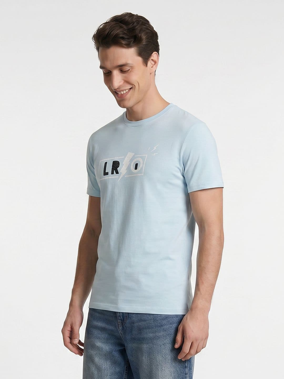 Integriti Slim Fit Typography Printed T-Shirt - view 1