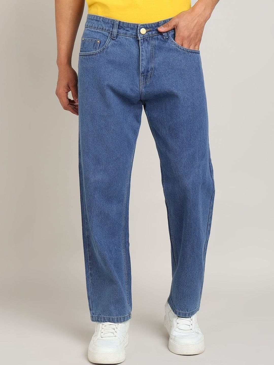 by2Men Men Relaxed Fit Mid-Rise Jeans - view 1
